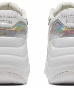 (WMNS) Puma Pulsar Wedge Wns Iri Daddy Shoes White/Silver 385251-01 -Nike shoes-shop 4 7b43dae0 cd98 4898 bb8b bf71669b1fe5