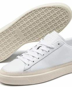 PUMA Basket Trim Prm Retro Low Tops Casual Skateboarding Shoes Unisex White 371581-01 -Nike shoes-shop 4 837722d3 b707 40dd afce 3f25c9b098c3