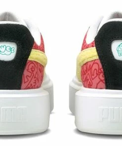 (WMNS) PUMA Mr. Doodle X Oslo Maja 'Ultramarine American Beauty' 375791-01 -Nike shoes-shop 4 8c6a79d7 69b8 45e3 8c46 b9c43166576f