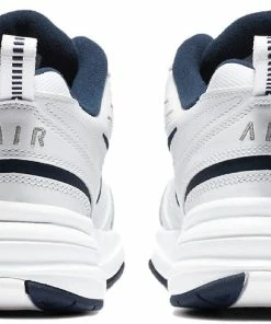 Nike Air Monarch IV 'White Navy' 415445-102 -Nike shoes-shop 4 8d604ae0 a895 4fe0 b575 d9987fc569c4