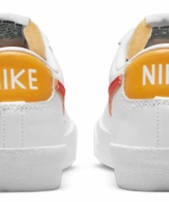 (WMNS) Nike Blazer Low '77 'White Orange' DC4769-105 -Nike shoes-shop 4 912677c1 b0bf 4e19 bc46 1885626adba4