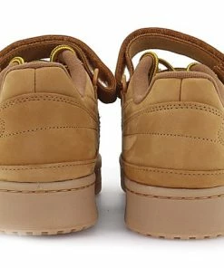 Atmos X Adidas Originals Forum Low Wheat Sneakers Brown/Yellow GX3953 -Nike shoes-shop 4 921edb96 ecc1 46aa b56b 4dbd597a14c3