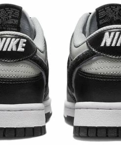 Nike Dunk Low 'Chenille Swoosh - Black Grey Fog' DQ7683-001 -Nike shoes-shop 4 929b3768 7864 45e0 b1a4 1a3808702771