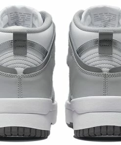 (WMNS) Nike Dunk High Up 'Light Smoke Grey' DH3718-106 -Nike shoes-shop 4 9ad2ca1e 1e79 4288 a08e 54956d96fed4