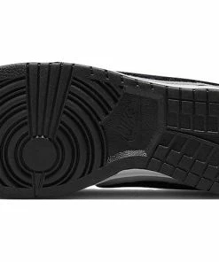 Nike Dunk Low 'Chenille Swoosh - Black Grey Fog' DQ7683-001 -Nike shoes-shop 5 547f8944 188c 42f6 9336 25fe3d7bbd55