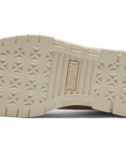 (WMNS) PUMA Mayze Mid Safari High-Top Sneakers Ivory 383688-01 -Nike shoes-shop 5 6f929e49 a368 43db a579 37209c870565