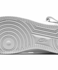 (WMNS) Nike Air Force 1 Mid 07 Leather 'Triple White' 366731-100 -Nike shoes-shop 5 92c6fdfe bf77 4b08 b415 6c76362abee9