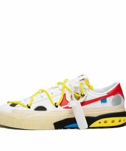 Nike Off-White X Blazer Low 'White University Red' DH7863-100