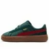 (WMNS) Puma Platform Velvet Sneakers Green 373935-03 -Nike shoes-shop main square 1e9d08b5 77c2 4860 a95f 5e7c61dc92dd