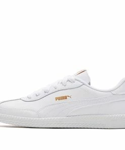 PUMA Astro Cup L White/Gold Low Casual Board Shoes 364585-03