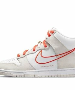 (WMNS) Nike Dunk High SE 'First Use Pack - White Orange' DH6758-100