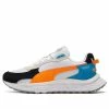 PUMA Wild Rider 'Rollin' - White Orange Glow' 381517-03
