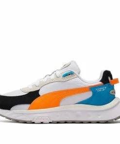 PUMA Wild Rider 'Rollin' - White Orange Glow' 381517-03