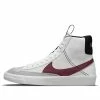 (GS) Nike Blazer Mid '77 SE 'White Rush Maroon' DH8640-101 -Nike shoes-shop main square 3c1e4147 7a81 4a69 b767 d3dc311f8e86