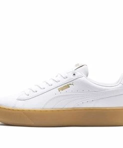 (WMNS) Puma Vikky Platform 'White Gum' 366805-01