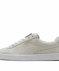 PUMA Suede Classic Metal Badge 'White Team Gold' 370081-02