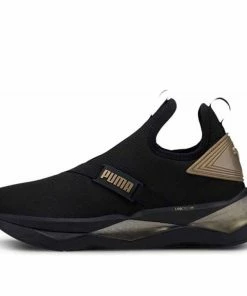 (WMNS) Puma LQDCELL Shatter Mid 'Black Gold' 193278-02