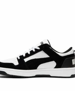 PUMA Rebound Layup Lo Sd 'Black White' 370539-01