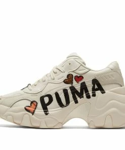 (WMNS) Puma Pulsar Wedge Wns Cn Daddy Shoes Ivory 385252-01