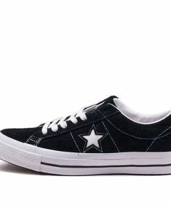 Converse One Star Low 'Black Suede' 158369C