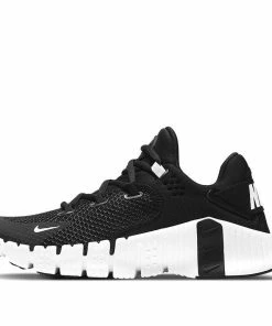 (WMNS) Nike Free Metcon 4 'Black White' CZ0596-010