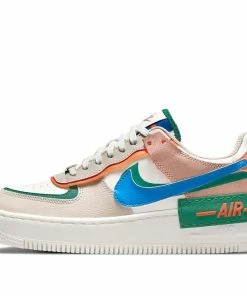 (WMNS) Nike Air Force 1 Shadow 'Sail Signal Blue Green' CI0919-109