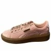 (WMNS) Puma Suede Platform Pink Skateboarding Shoes Pink 366721-02