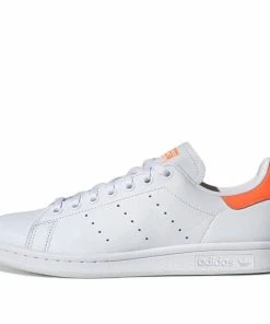 (WMNS) Adidas Originals Stan Smith 'White Orange' EE5863