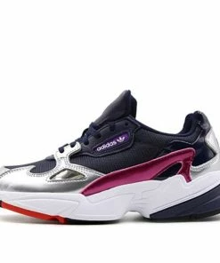 Adidas Originals (WMNS) Adidas Falcon 'Navy Silver' CG6213