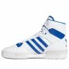 Adidas Originals Rivalry Retro High Top Skate Shoes White Blue EF6408