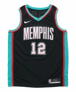 Nike Memphis Grizzlies Ja Morant 2020-21 Sports Jersey Men's Black CN1030-010