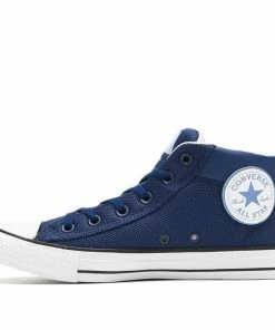 Converse Unisex Chuck Taylor All Star Ctas Street Mid Sneakers Blue 163403C