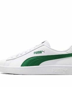PUMA Smash V2 'White Green' 365215-03