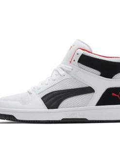 PUMA Rebound LayUp Mesh 'White Black' 370913-02
