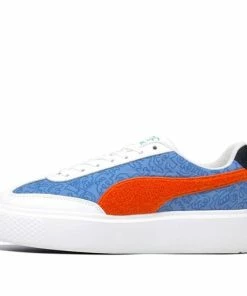 (WMNS) PUMA Mr. Doodle X Oslo Maja 'Ultramarine American Beauty' 375791-01