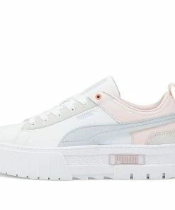 (WMNS) PUMA Mayze Low Tops Thick Sole Casual Skateboarding Shoes 383119-01