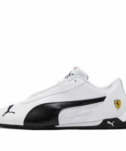 PUMA Scuderia Ferrari R-cat Ferrari Low Top Running Shoes White/Black 339937-06