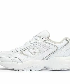 (WMNS) New Balance 452 'White Light Cliff Grey' WX452SG