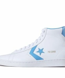 Converse Pro Leather Hi 'White Blue' 166813C
