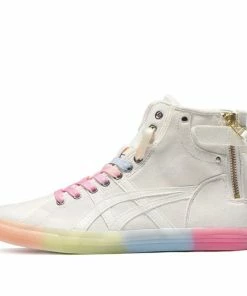 (WMNS) Asics Double Clutch Milk White Retro Casual High Board Shoe 1202A079-101
