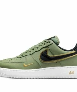 Nike Air Force 1 '07 LV8 'Metallic Swoosh Pack - Oil Green' DA8481-300