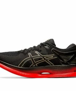 (WMNS) Asics MetaRide 'Black Classic Red' 1012A130-001