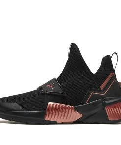 (WMNS) Puma Provoke XT Mid 'Black Rose Gold' 194111-01