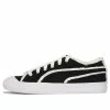 Puma Capri Raw Cut Board Shoes Black/White 381586-02