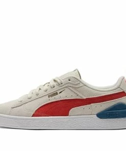 PUMA Suede Bloc 'Pristine Cherry Tomato' 381183-05